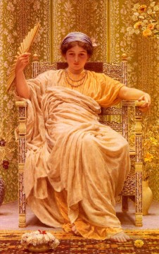 アルバート・A・レヴェリーの女性像 アルバート・ジョセフ・ムーア Oil Paintings